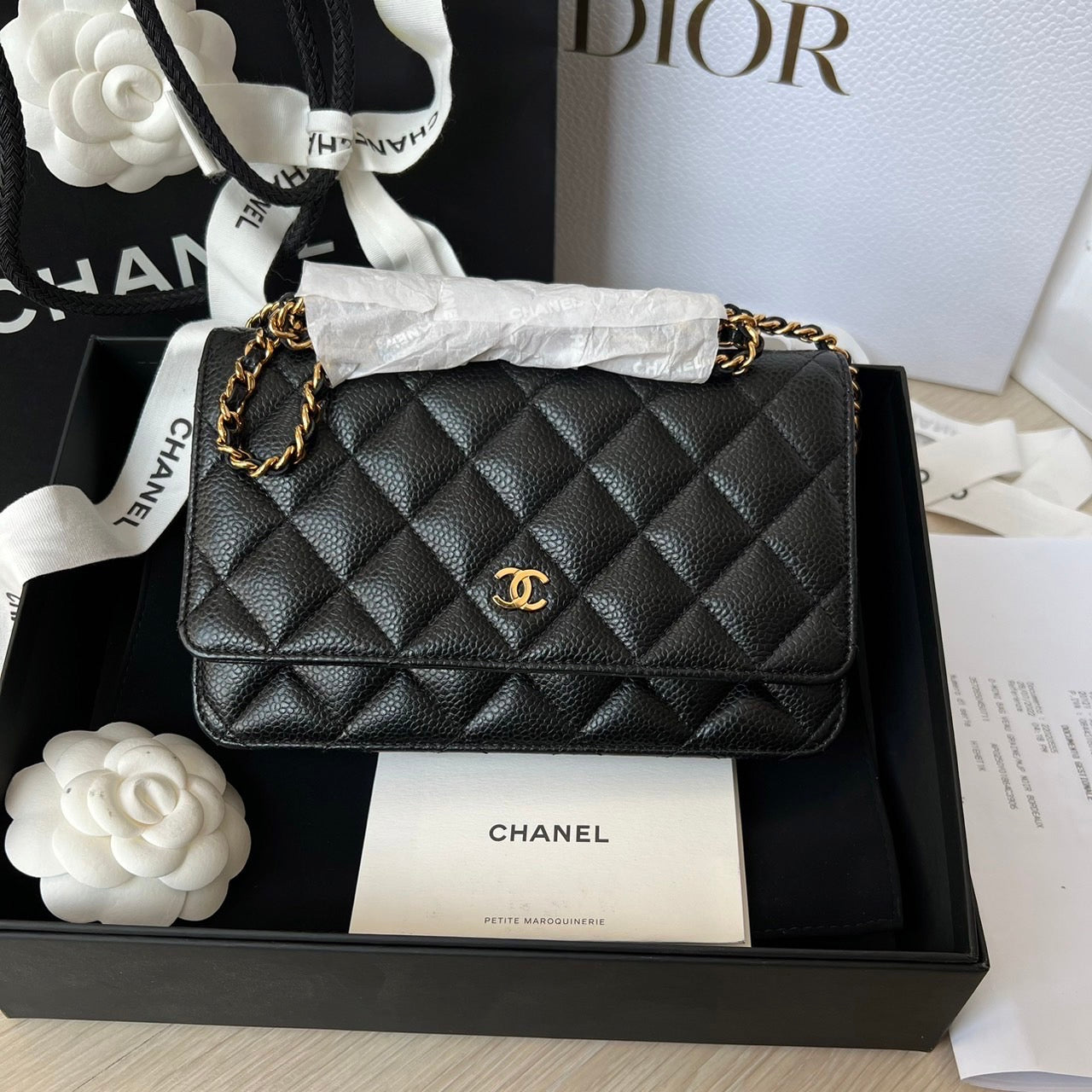 Chanel woc caviar discount ghw