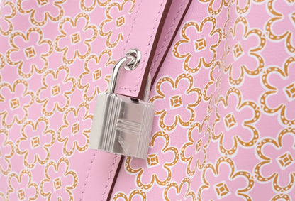 New !! Hermes Picotin Lock 18 Lucky Daisy Mauve with PHW Full set with receipt